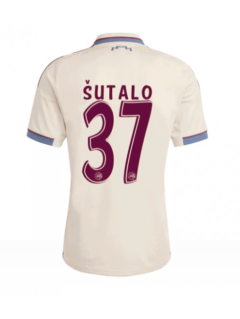 Ajax Josip Sutalo #37 Replika Tredje Kläder 2025-26 Kortärmad Ajax Josip Sutalo #37 Replika Tredje Kläder 2025-26 Kortärmad